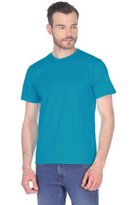 Мужская футболка "Vestco" хлопок (р-ры: M-5XL) бирюза