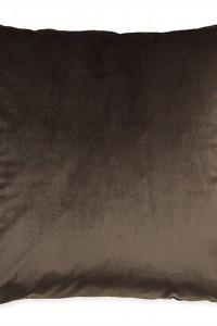 Наволочка-чехол декоративная бархат серый