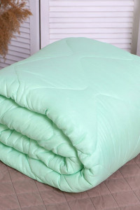 Одеяло "Бамбук" микрофибра всесезонное зеленый