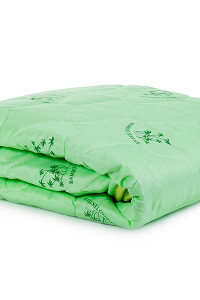 Одеяло "Бамбук" полиэстер облегченное зеленый