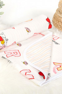 Одеяло-покрывало детское стеганое хлопок "Буквы"