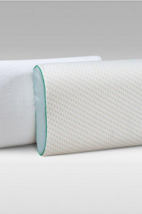 Ортопедическая подушка "Memory foam" массажная - трикотаж+сетка