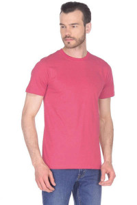 Мужская футболка "Vestco" хлопок (р-ры: M-4XL) розовый