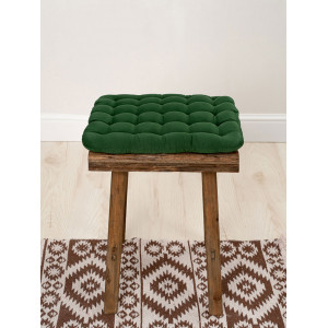Сидушка-подушка для мебели с гречневой лузгой темп "Bio-Line" PSG25 зеленый