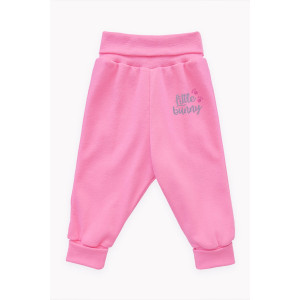 Штаны для новорожденных "Шайни" 20758 интерлок (р-ры: 62-86) розовый