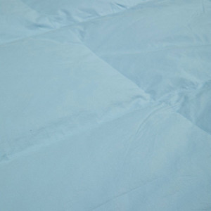 Одеяло WHITE DOWN гусиный пух /тик голубой