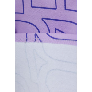 Костюм двойка женский №1831/1 футер с начесом (последний размер) лиловый 48,50,54
