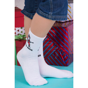 Носки детские высокие "Санта Рок" - упаковка 3 пары