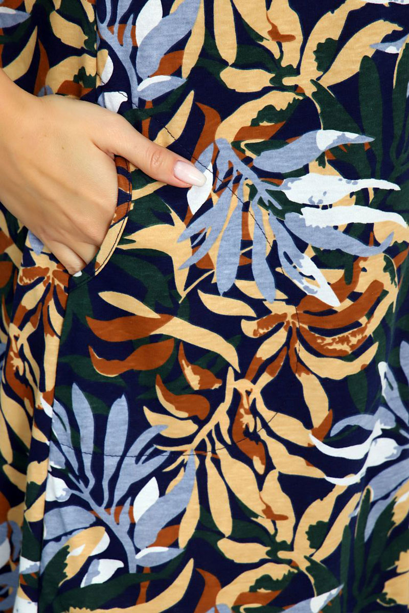 Халат женский Ванесса кулирка (р-ры: 48-62) пальма – купить за 1380 руб.  в интернет магазине Текстиль Всем