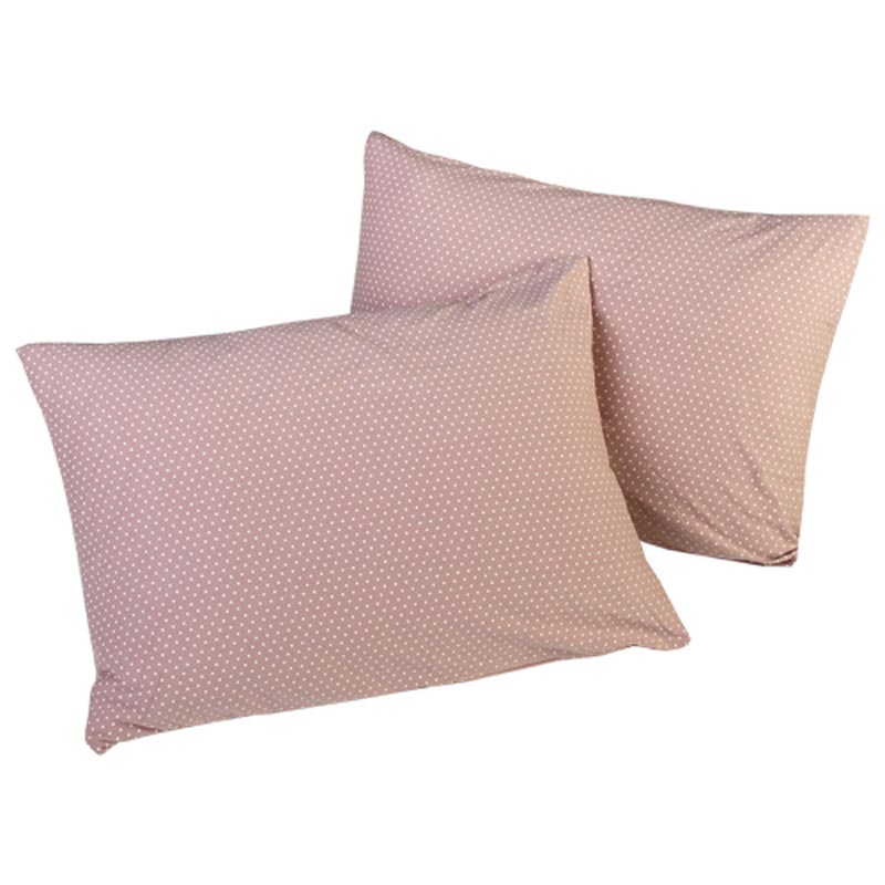 Наволочка на подушку. Набор наволочек. Наволочка розовая. Набор наволочек. Наволочка поплин 70х70 (2 шт) /миланика/.