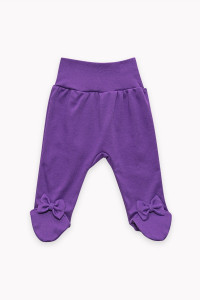 Ползунки для новорожденных "Милашка" 20268 интерлок (р-ры: 62-74) фиолетовый