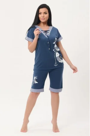 Костюм двойка женский К986.2 кулирка (р-ры: 48-62) 