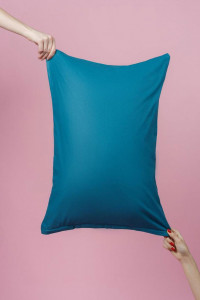 Наволочки классические перкаль "Темно-бирюзовый" 815 (2 шт.)