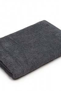 Полотенце махровое "GINZA" серый