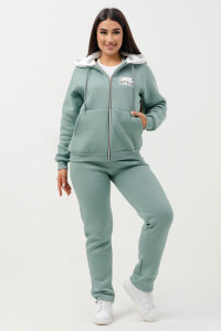 Костюм двойка женский К3085.2 футер 3-х нитка с начесом (р-ры: 48-62)