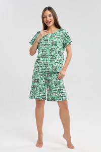 Костюм двойка женский К1299.2 кулирка (р-ры: 48-62)