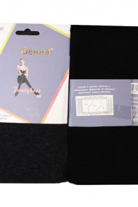 Колготки женские теплые верблюжья шерсть "Фенна" №Z15-560 черный