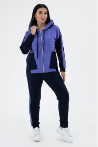 Костюм двойка женский К3093 футер 2-х нитка (последний размер) 50