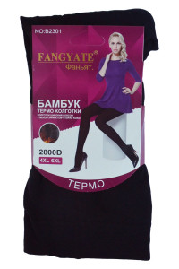 Колготки женские термо с мехом BFL "Fangyate" №B2301