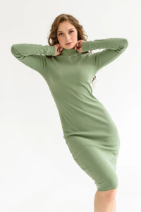 Платье женское "Кашкорсе" 2160-Каш кашкорсе (р-ры: 40-54) зеленый