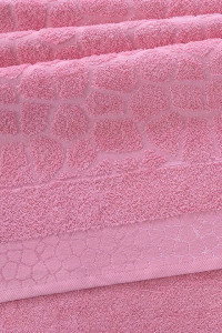 Полотенце махровое "Феерия" ярко-розовый