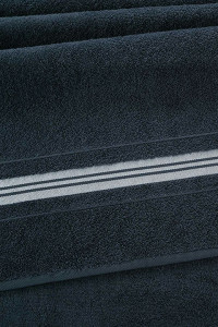 Полотенце махровое "Меридиан" темно-серый
