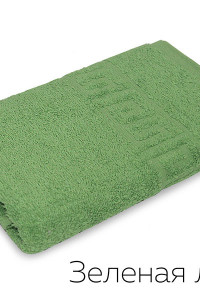 Полотенце махровое АТК зеленая листва