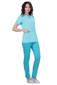 Медицинский костюм хирургический женский №455 тиси (последний размер) 54