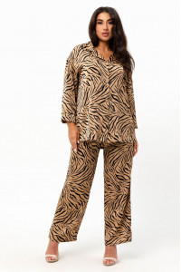 Костюм двойка женский К1298 китайский шелк (последний размер) 52