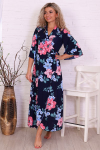 Халат-пеньюар женский "Нефертити" масло (последний размер) нежность 48,52