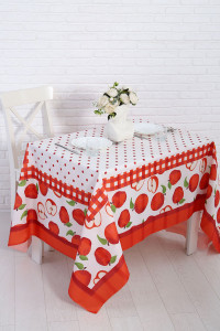 Скатерть тефлоновая "Яблоки"