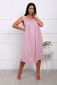 Сорочка женская №110.1 кулирка (р-ры: 52-62) розовый