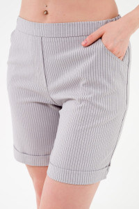 Шорты женские ODIS-Ш2С/СЕ костюмная ткань (последний размер) светло-серый 50