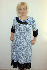 Платье женское П2056 масло (р-ры: 52-62)