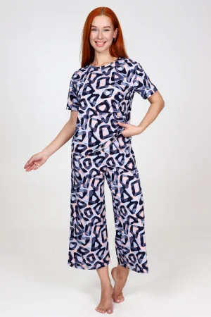 Костюм двойка женский М-971 кулирка (р-ры: 46-56) кальмар