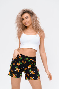 Шорты женские 2835 "Морковь" трикотаж (последний размер) 42,46