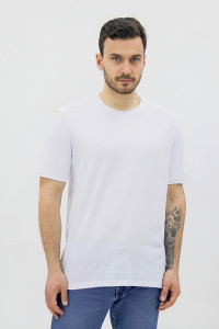Футболка мужская "Must have" хлопок стрейч (последний размер) белый 50