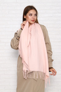 Шарф женский №78013 кашемир (последний размер) розовый 180х70