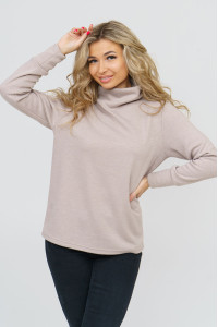 Джемпер женский Д-02 евроангора (последний размер) бежевый 62