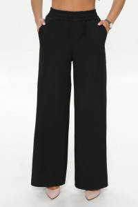 Брюки женские "Адель" милано (последний размер) черный 46