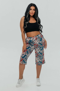 Бриджи женские "Дачница плюс" кулирка (последний размер) кофе 70