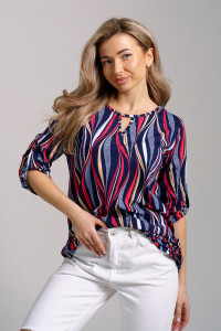 Туника женская №36943 кулирка (р-ры: 48-62) малина