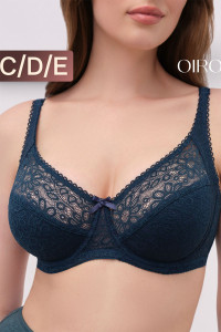 Бюстгальтер женский OIRO кружево 2808 OLIVIA изумрудный