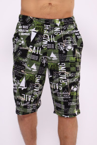 Шорты мужские №56621 кулирка (последний размер) хаки 56