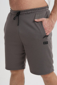 Шорты мужские №16 полиэстер-поливискон (последний размер) темно-серый 48