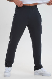 Брюки мужские №22289 футер 2-х нитка (последний размер) фумэ 48,58