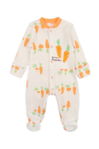 Комбинезон для новорожденных М7778/1 интерлок (последний размер) молочный 36