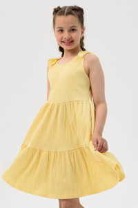 Сарафан детский "Ворожея" кулирка с лайкрой (последний размер) желтый 146