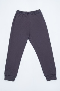 Брюки детские "Элвис" футер 2-х нитка (последний размер) синий 86,98