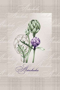 Набор кухонный вафельное полотно "Овощная корзинка"